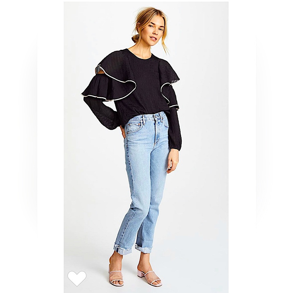 (SOLD)CLUB MONACO Ribbone Top